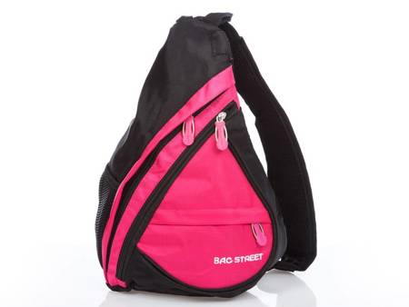 Bag Street small sports one shoulder backpack pink
