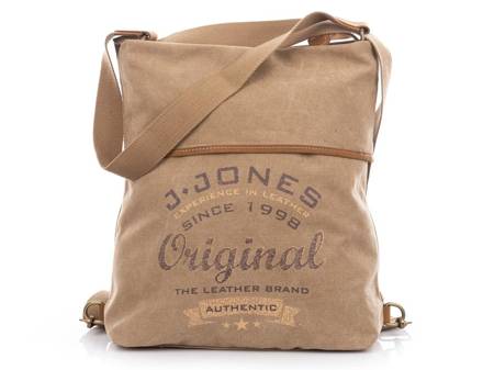 J Jones Women's Tasche und Rucksack 2-in-1 beige