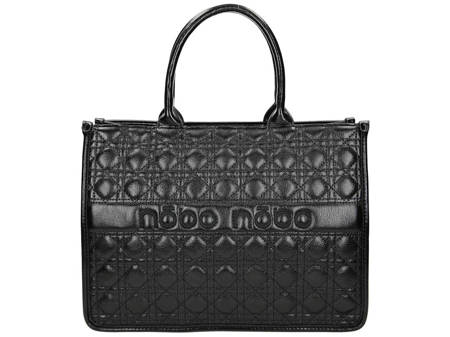 NOBO Damen Shopper Tasche schwarz L0800